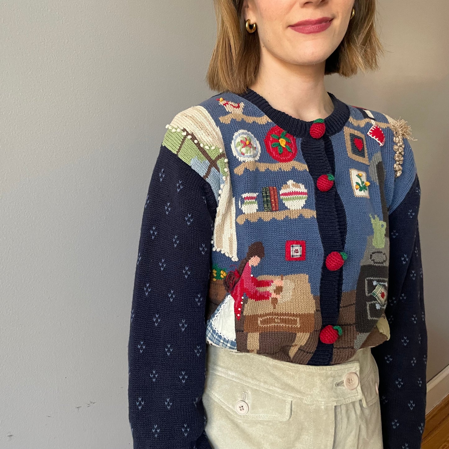 Vintage Baker's Knit by Susan Bristol (Size S)