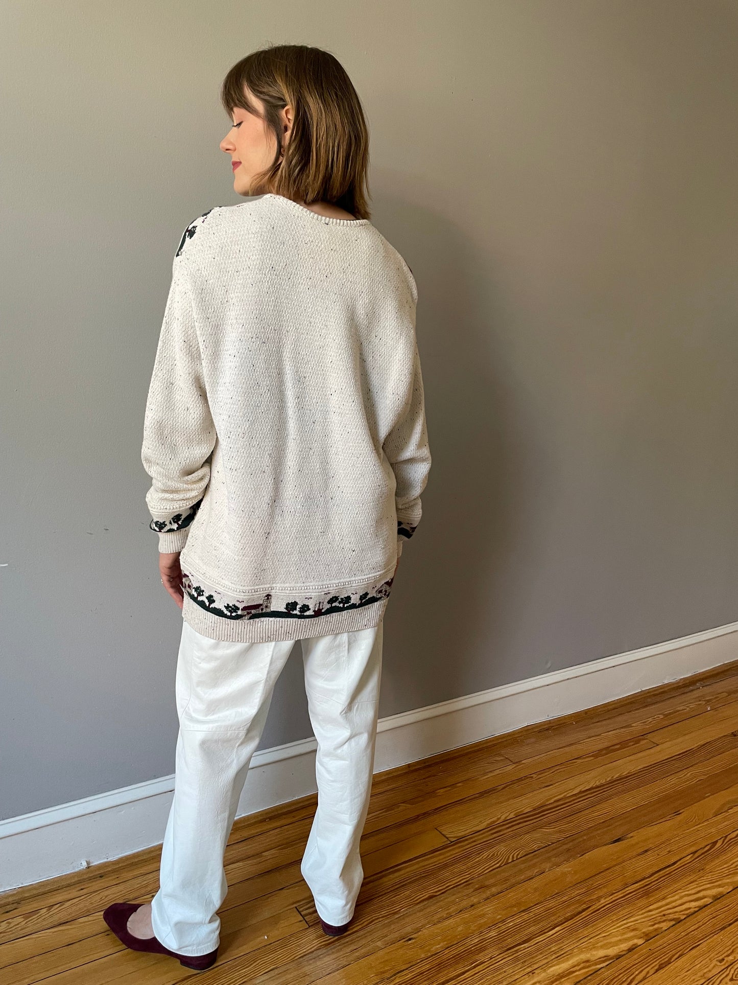 Vintage Neighborhood Scenic Knit (Size M/L)