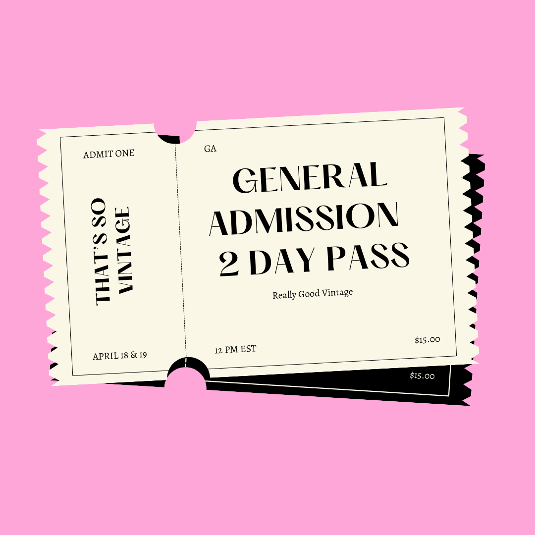 GA - 2 Day Pass