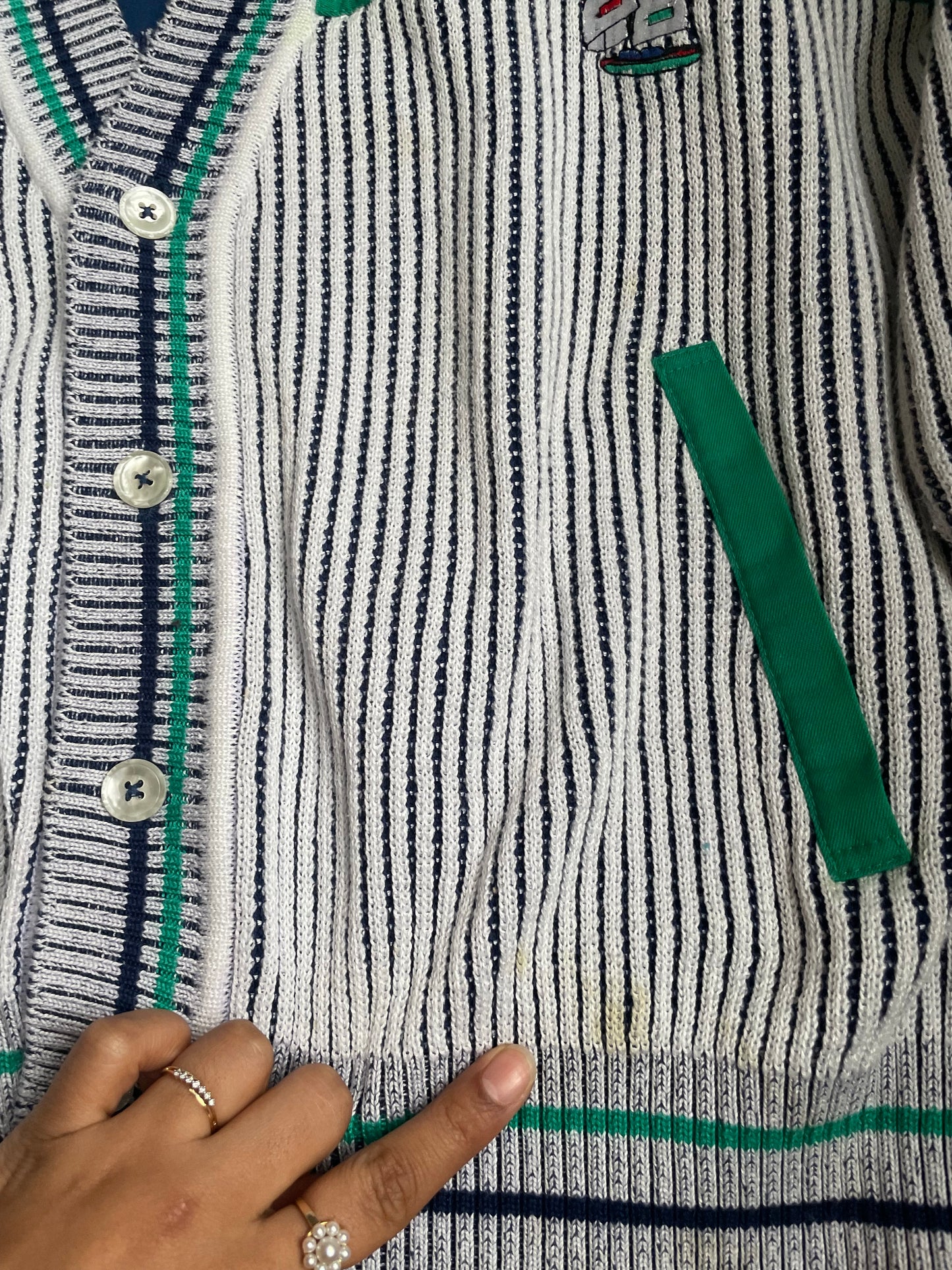 Vintage Nautical Cardigan by St. Croix - As Is (Size M)