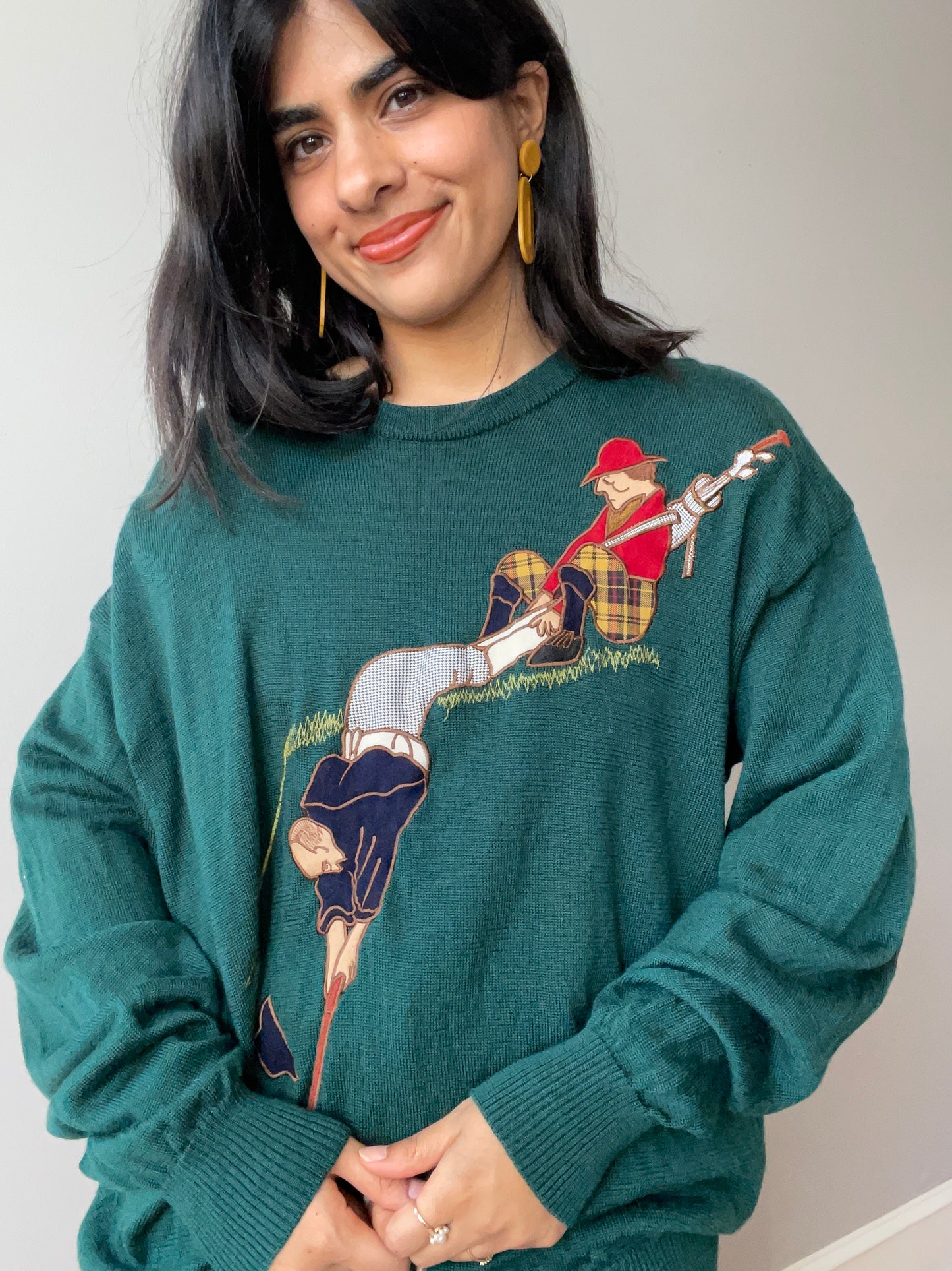 Vintage Naughty Golf Knit by Playboy (Size L)