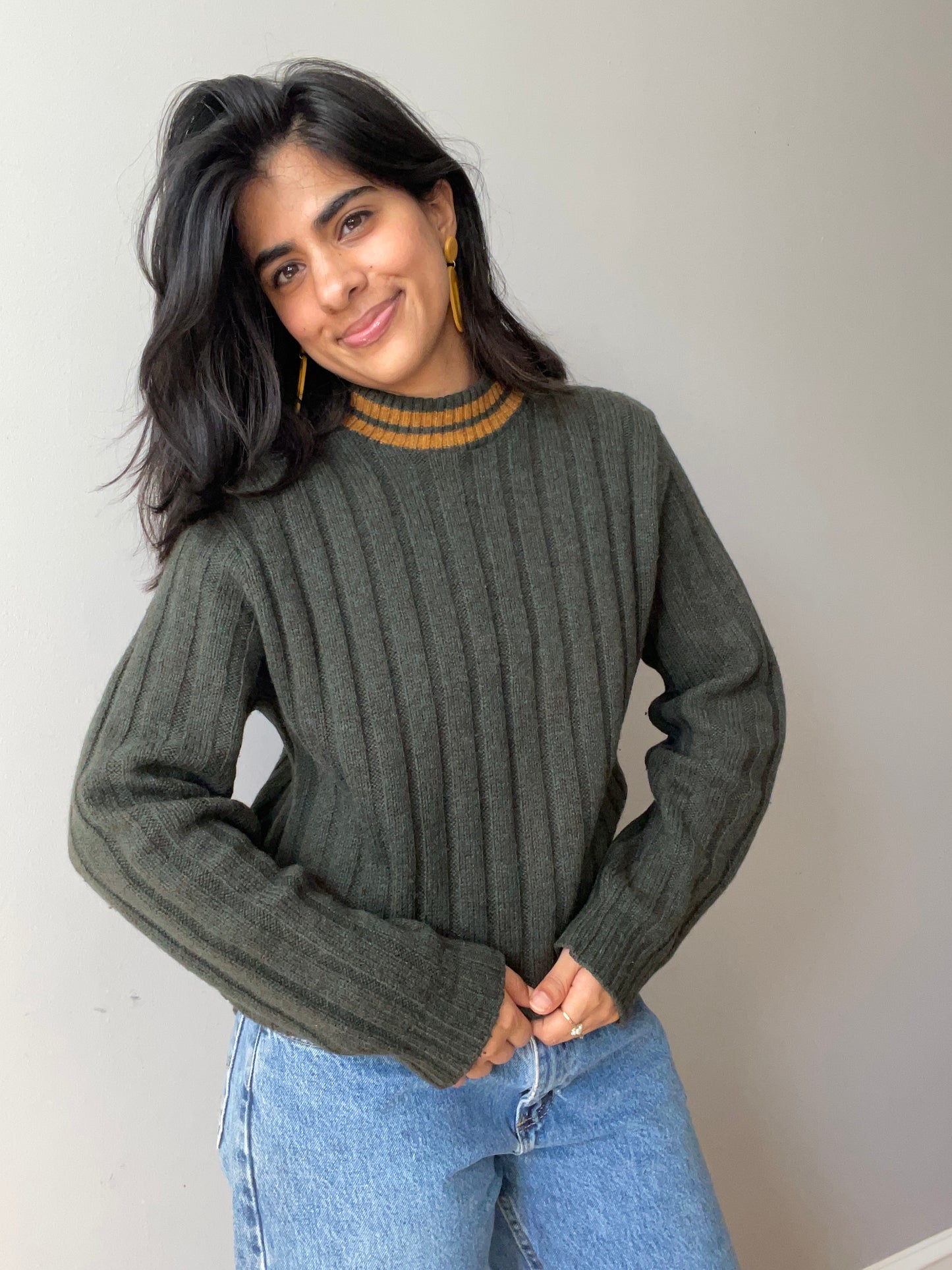 Vintage Forest Turtleneck (Size S/M)