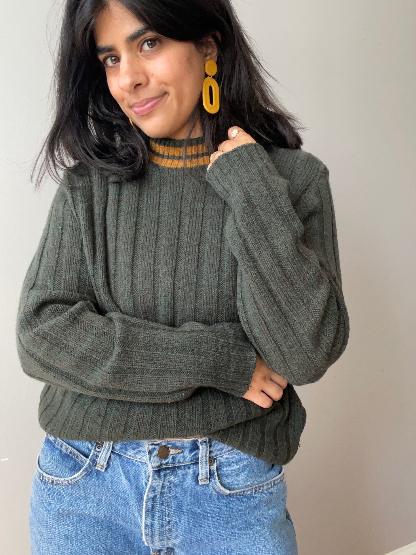 Vintage Forest Turtleneck (Size S/M)