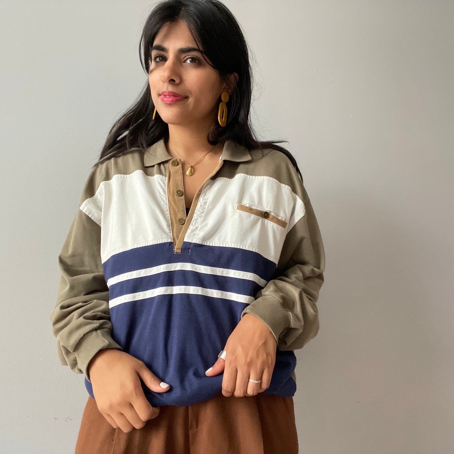 Vintage Members Only Rugby Shirt
