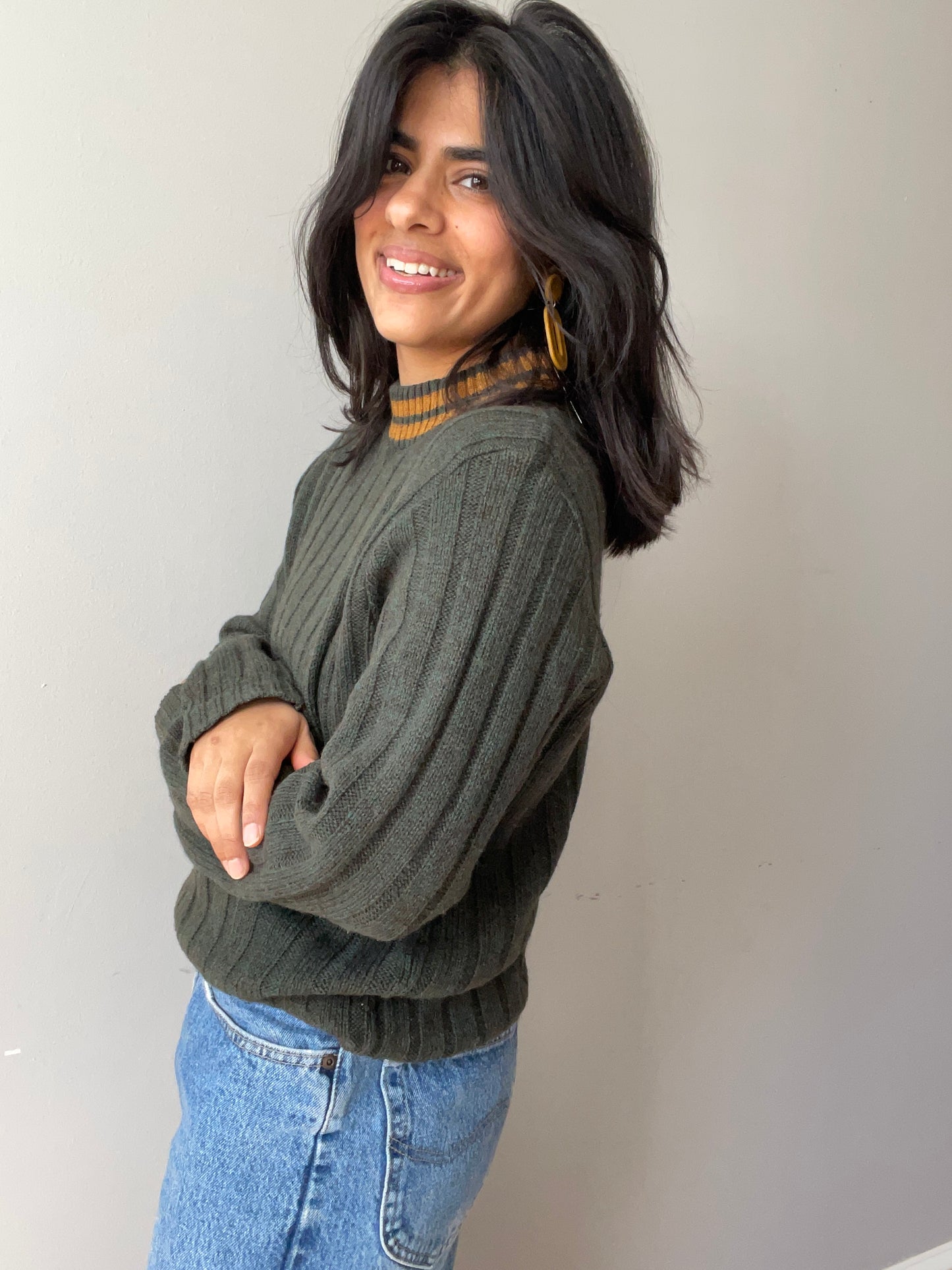 Vintage Forest Turtleneck (Size S/M)