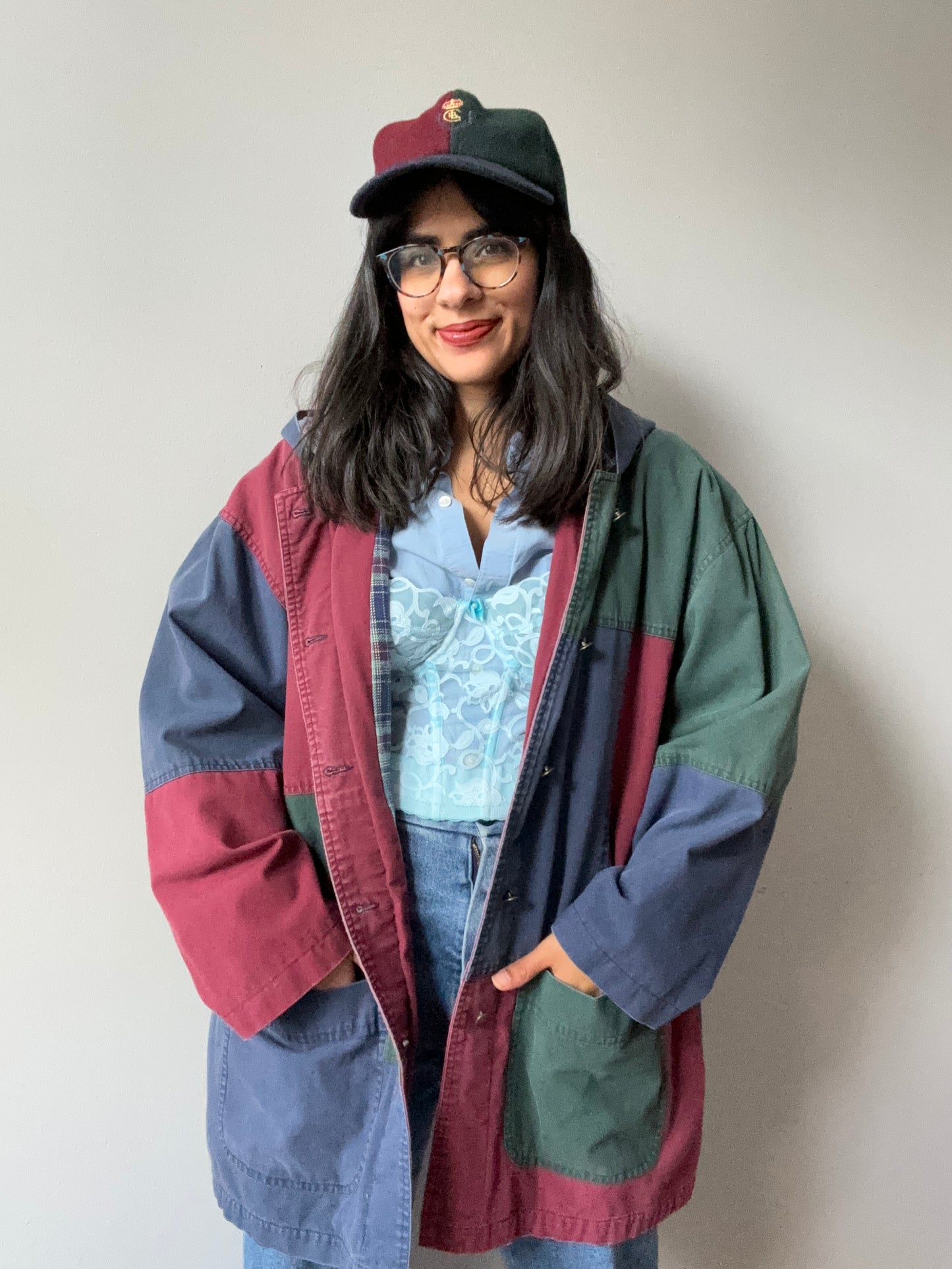 Colorblock Chore Jacket (M/L)
