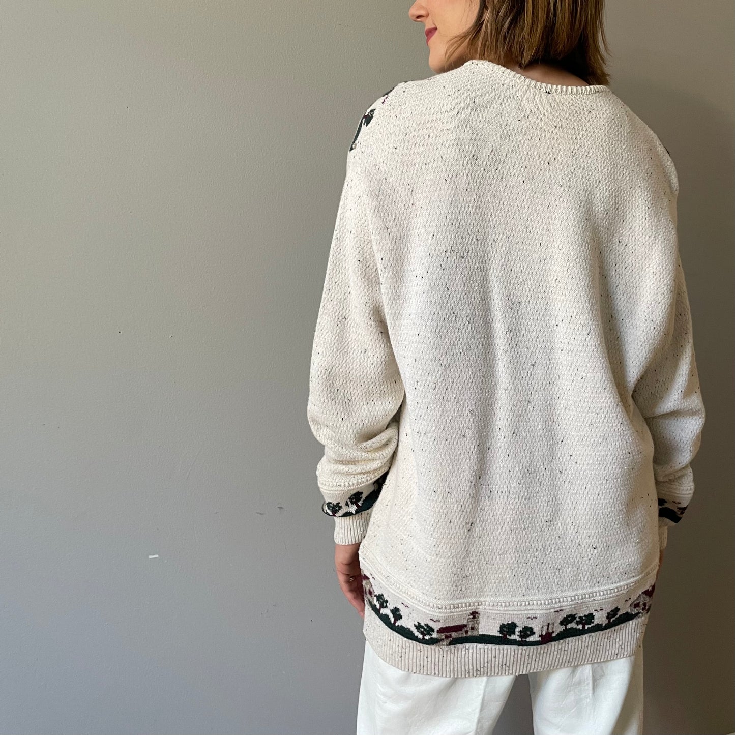 Vintage Neighborhood Scenic Knit (Size M/L)