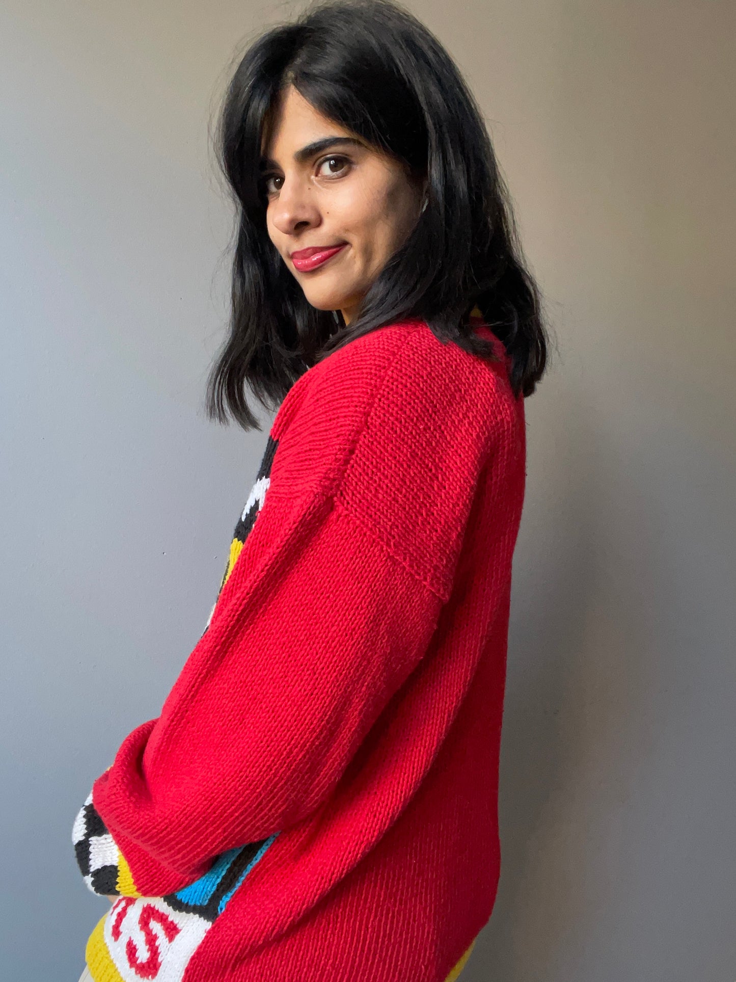 Vintage Animal Cracker Sweater by Eagle's Eye (Size M)