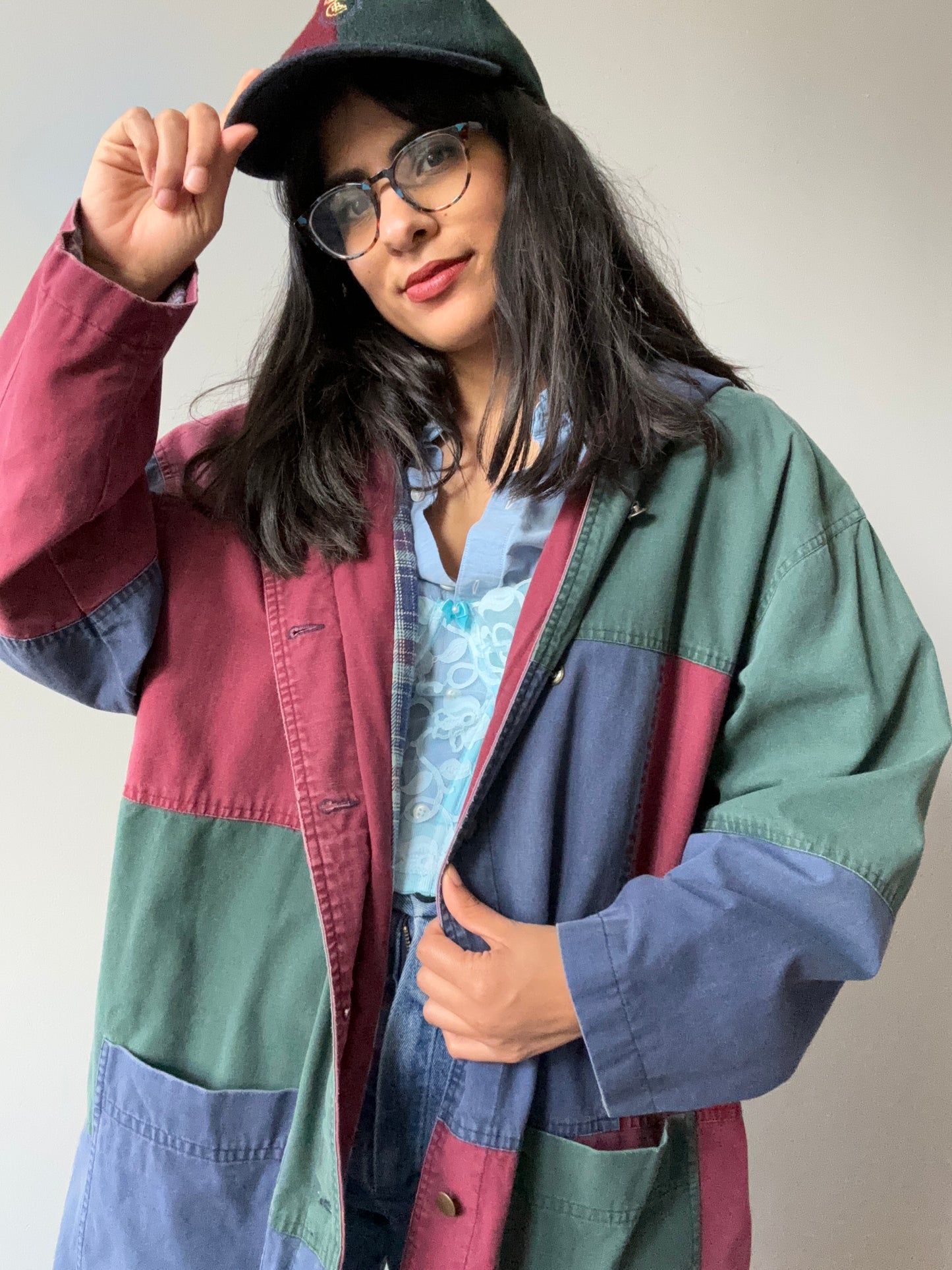 Colorblock Chore Jacket (M/L)