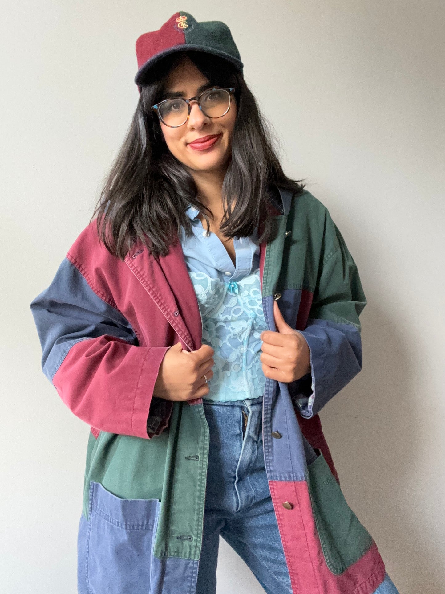 Colorblock Chore Jacket (M/L)
