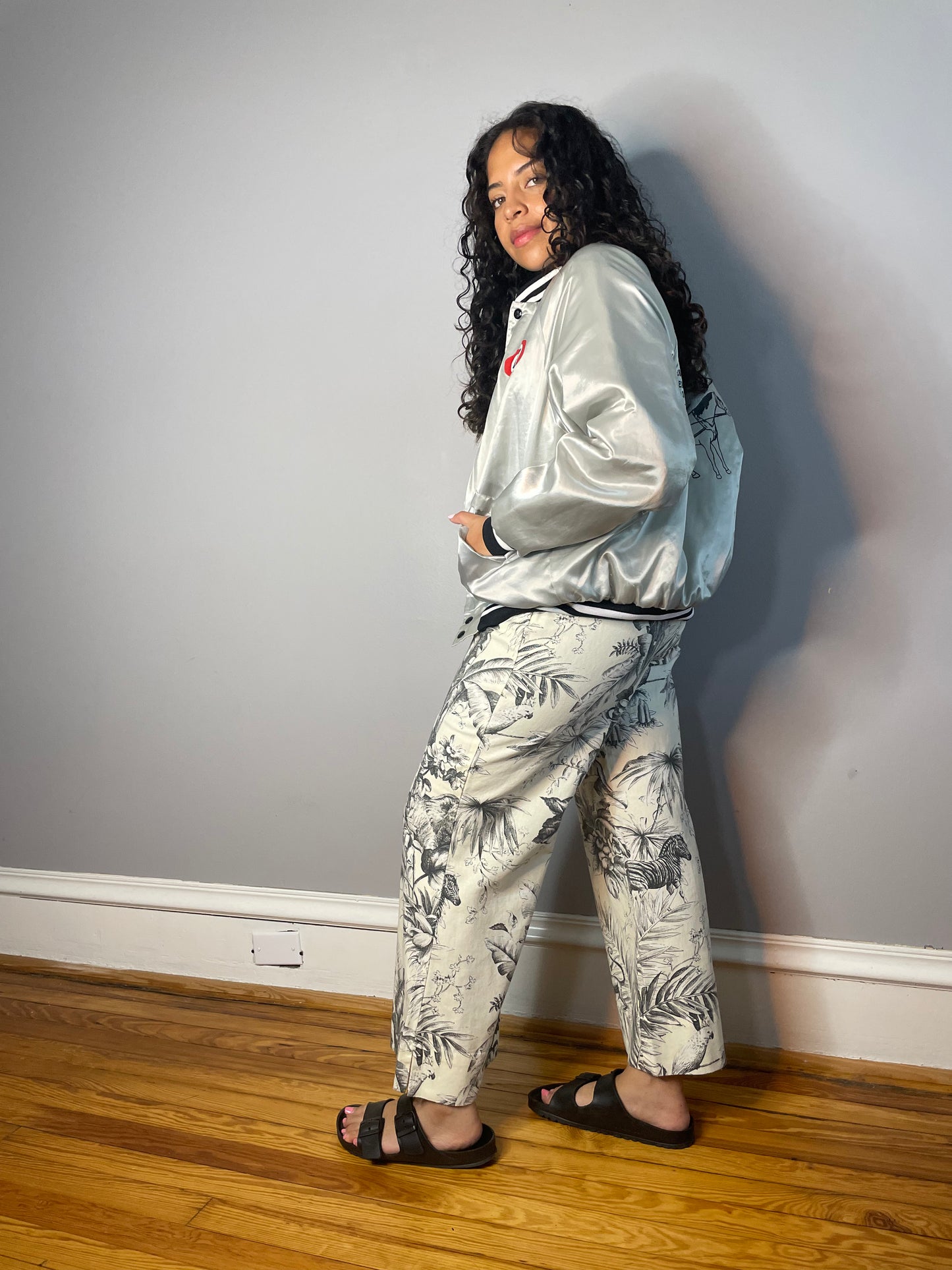 Vintage Kraft Bomber Jacket (Medium)