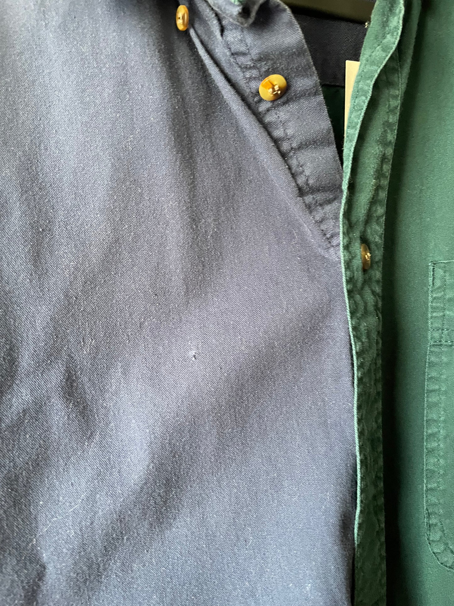 Classic Colorblock Button Down (Men's L)