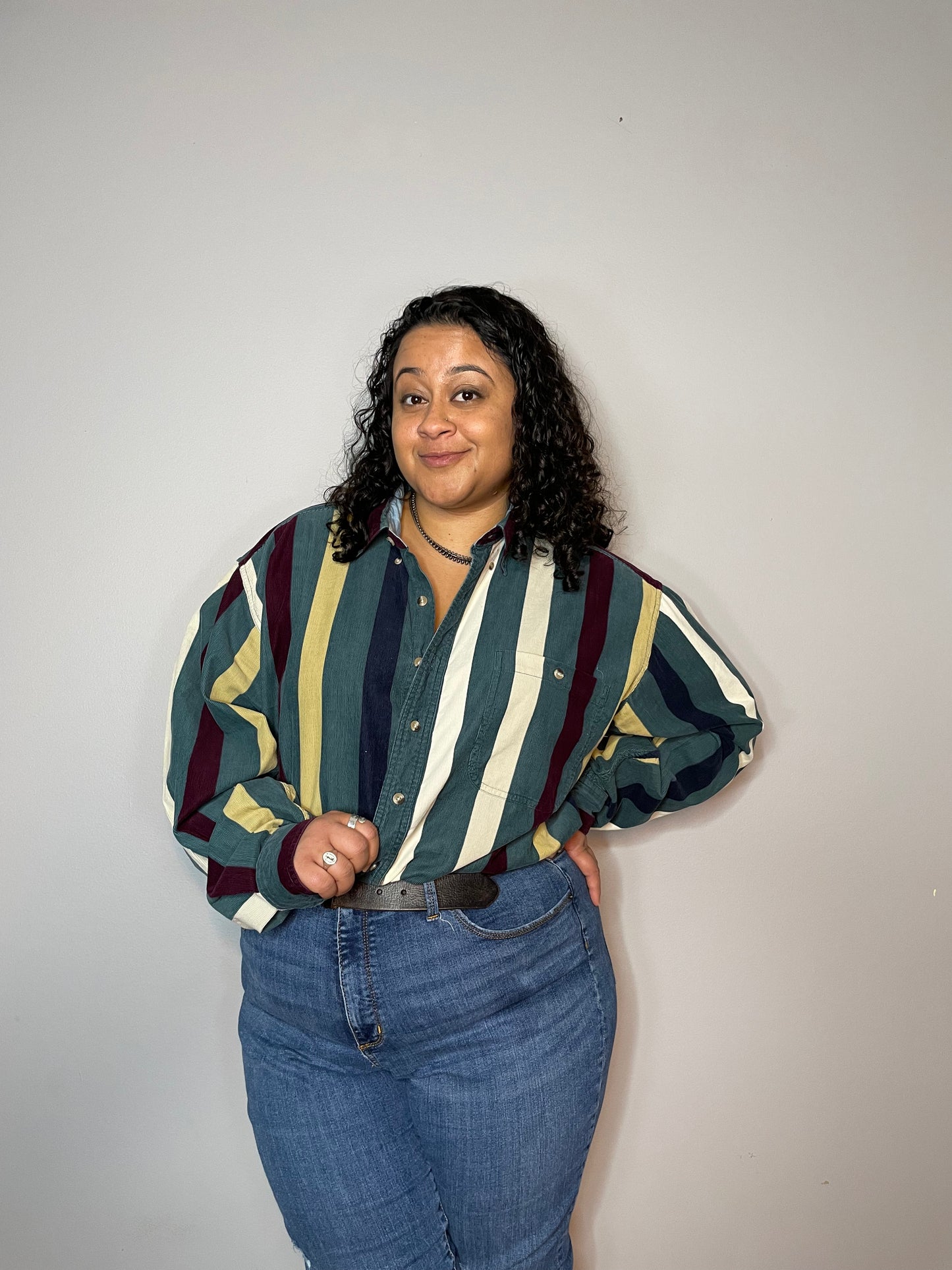 Corduroy Button Up