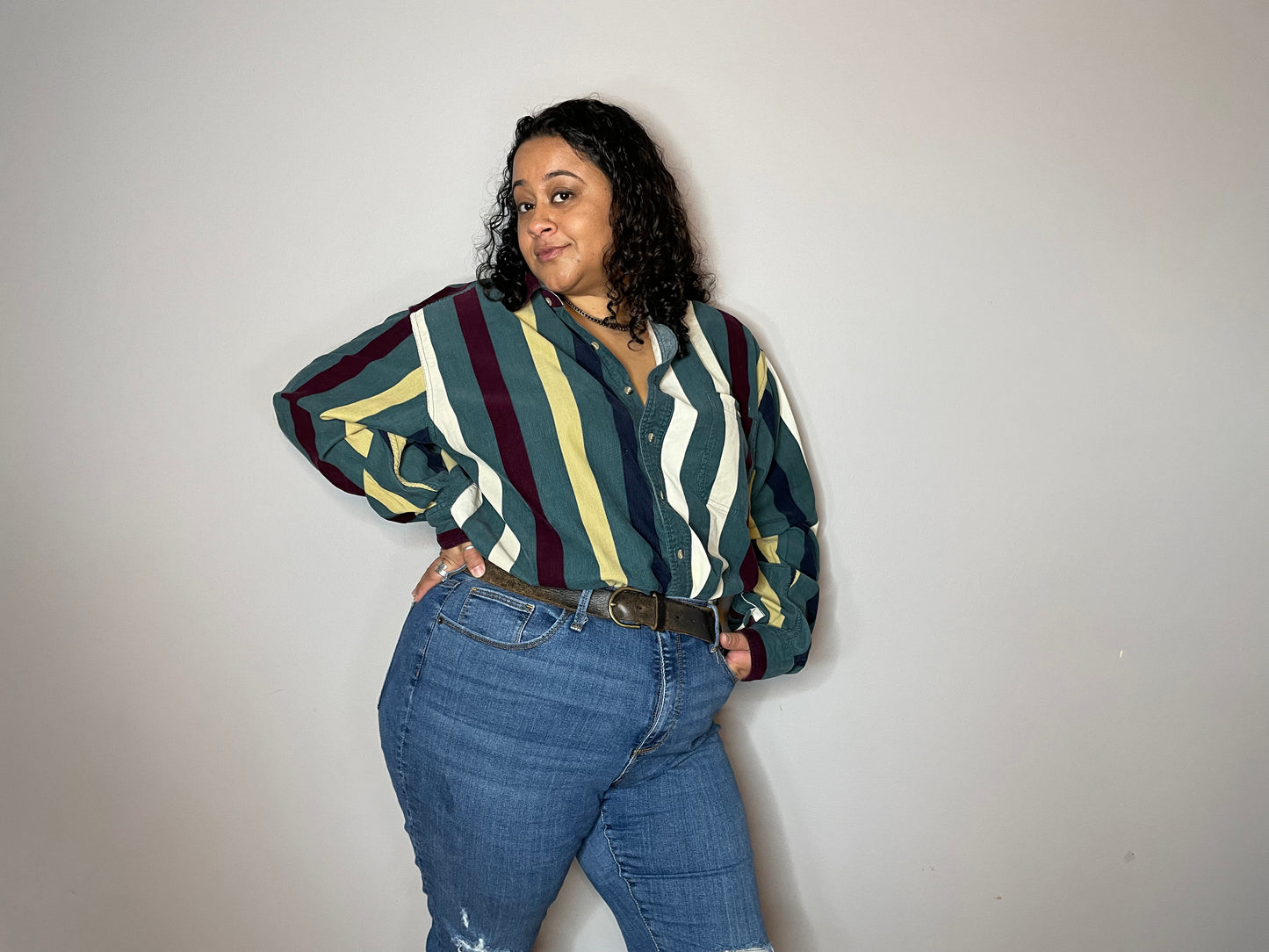 Corduroy Button Up