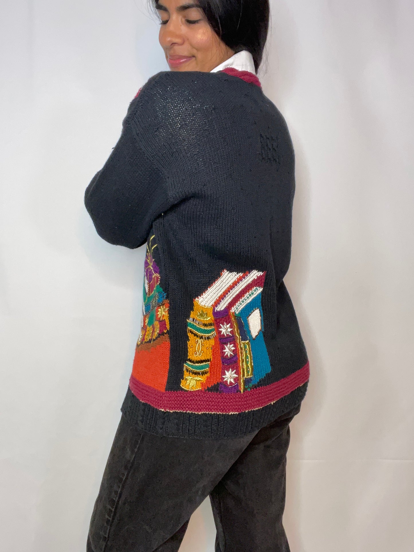 Vintage Book Lover's Knit (S)