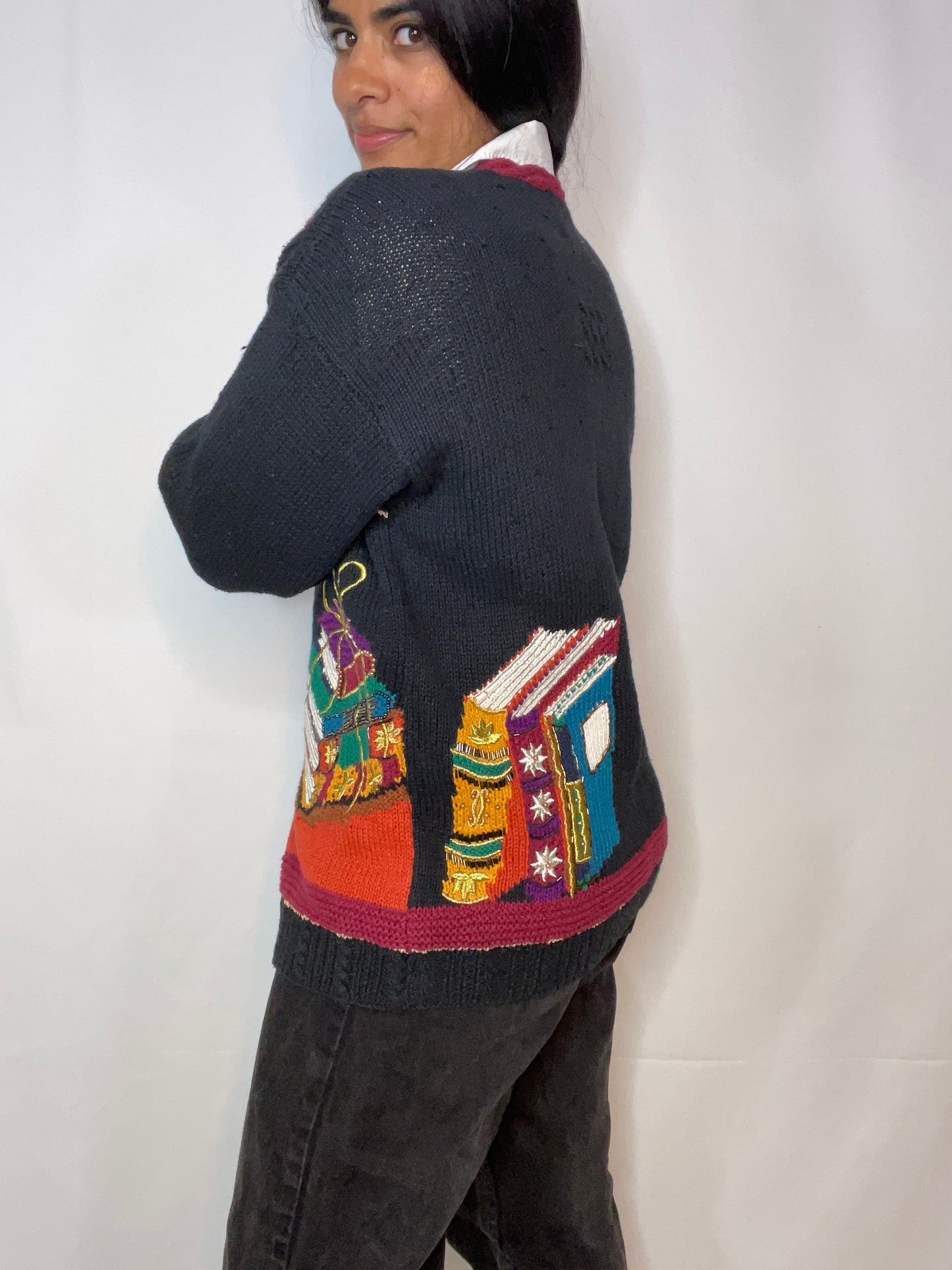 Vintage Book Lover's Knit (S)