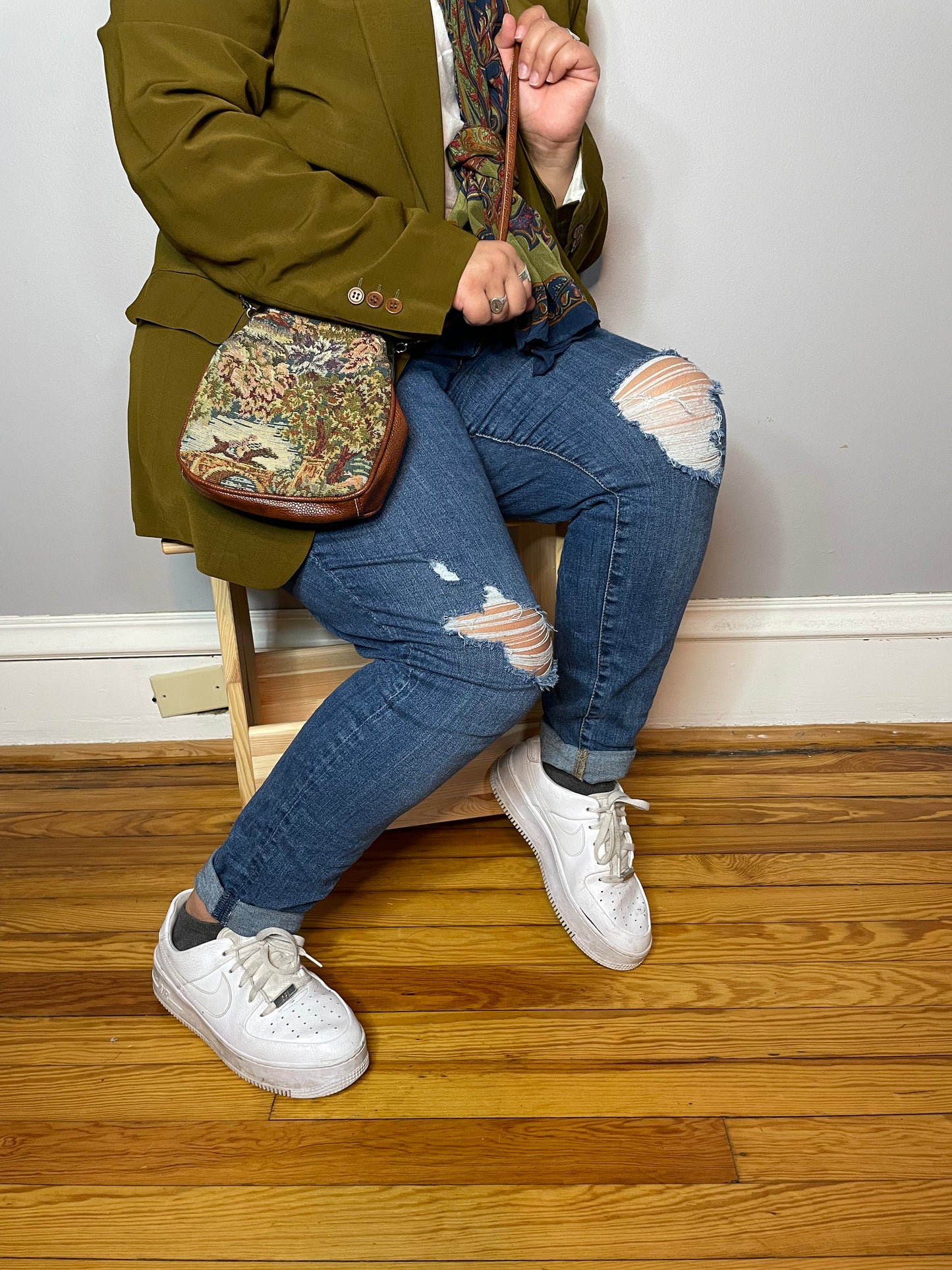 Tapestry Oversized Scenic Coin Purse
