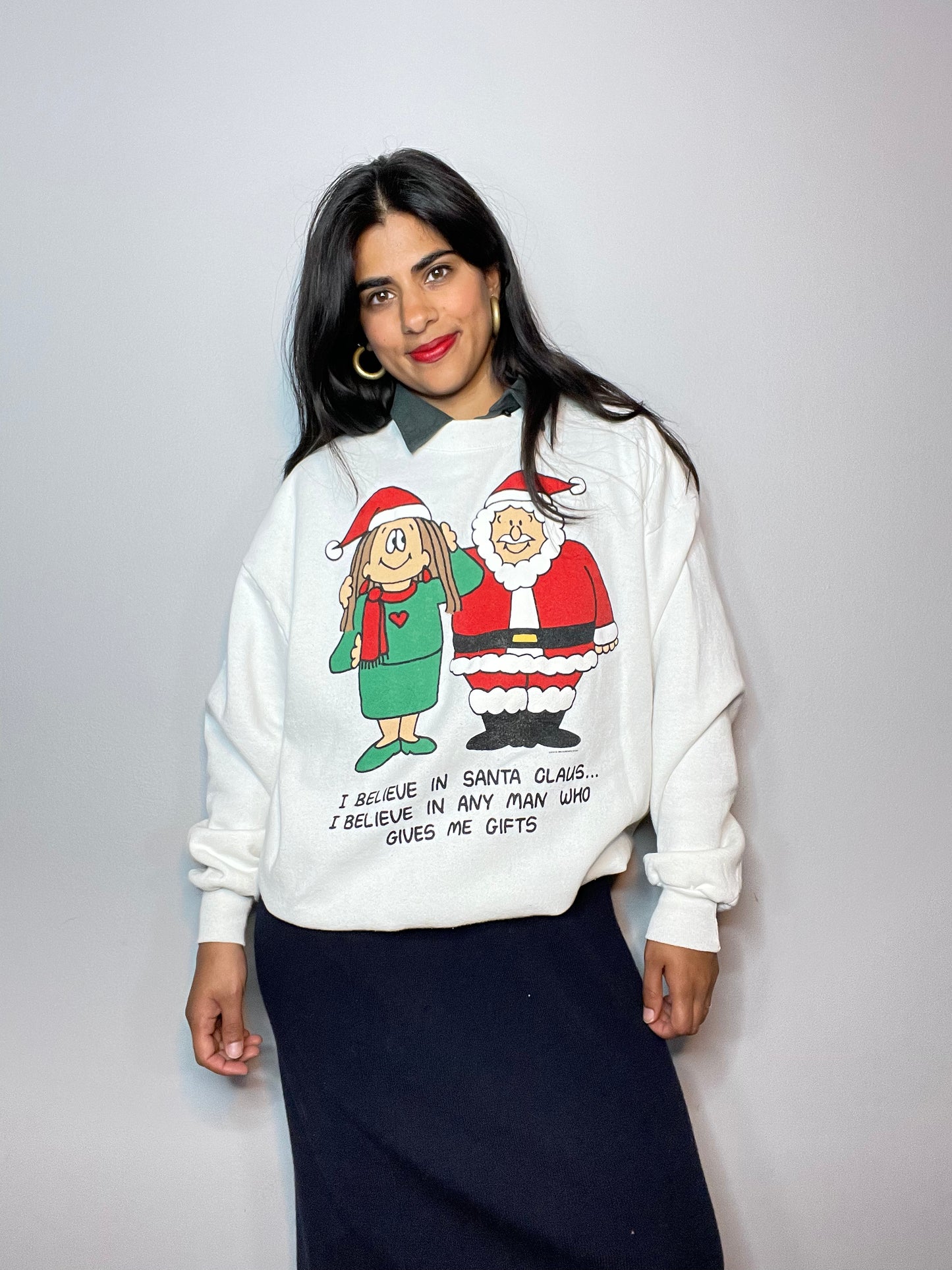 Cathy Christmas Sweatshirt - XL
