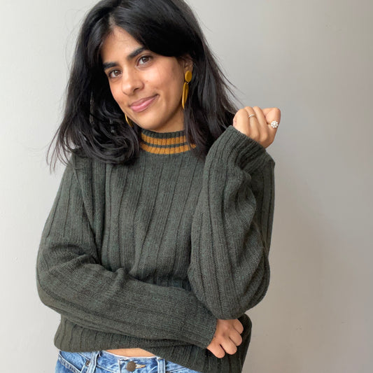 Vintage Forest Turtleneck (Size S/M)