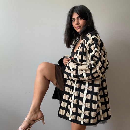 Woven Bow Jacket (L/XL)