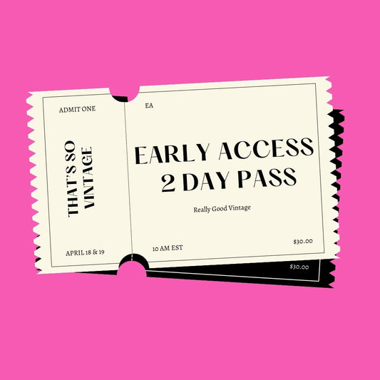 EA - 2 Day Pass