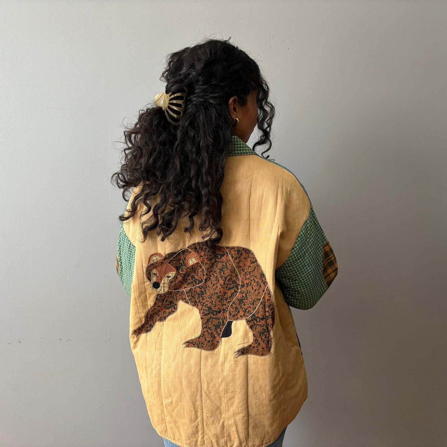 Reversible Camping Inspired Jacket (Medium)