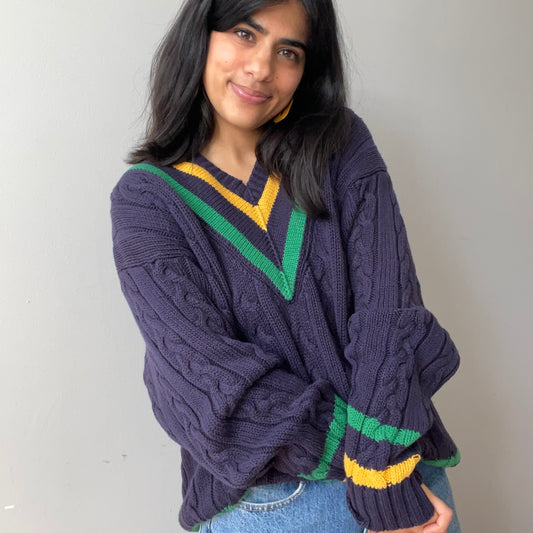 Vintage Gap Tennis Sweater (Size L/XL)