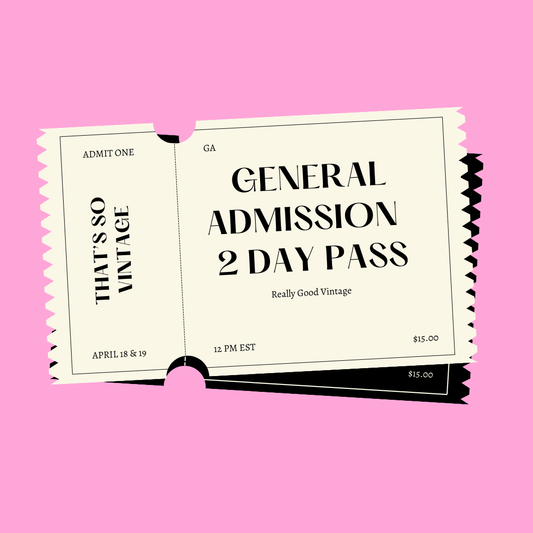 GA - 2 Day Pass