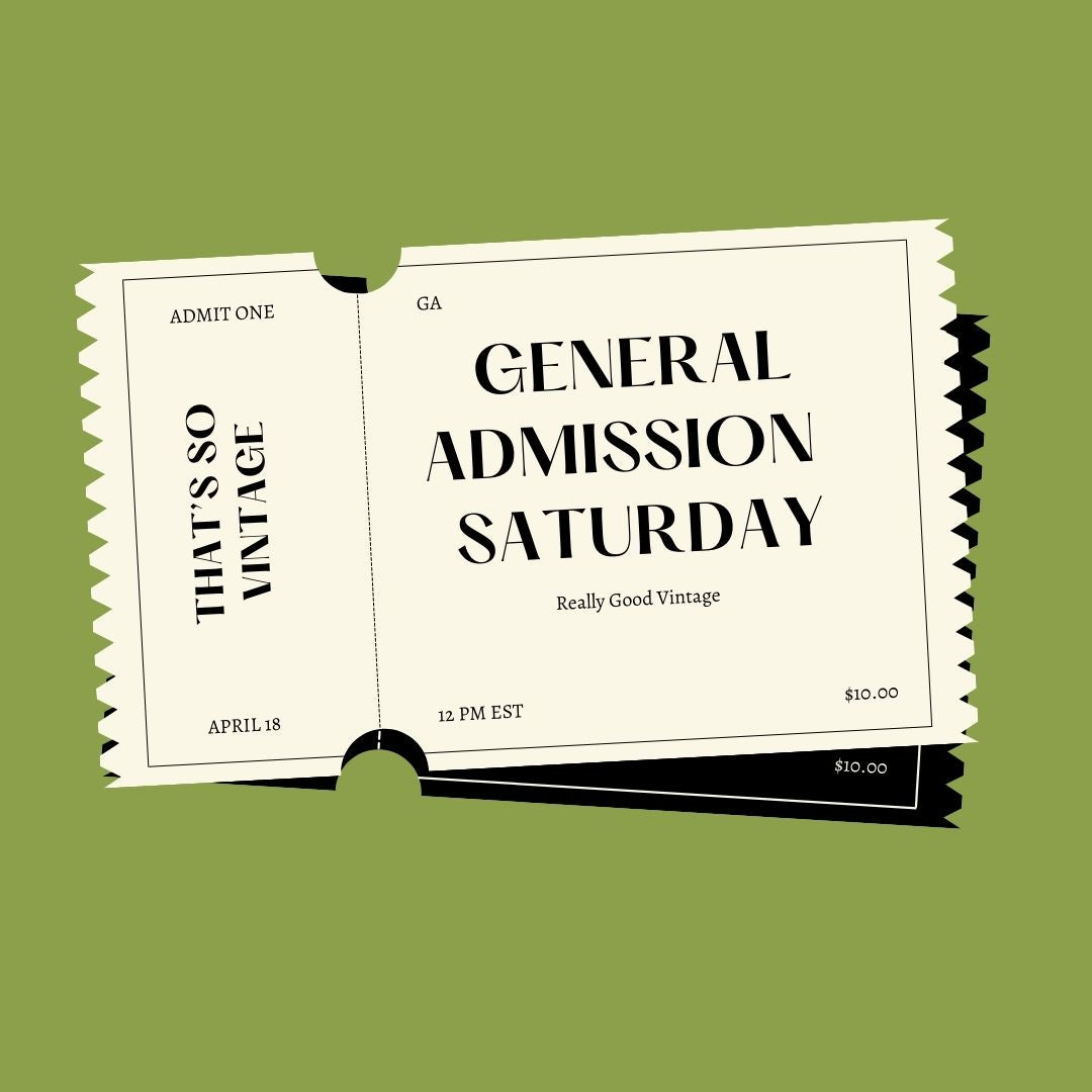 Saturday General Access
