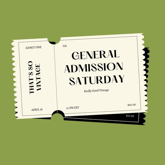 Saturday General Access