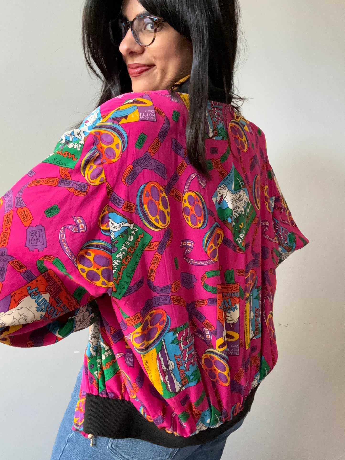 Silk Movie Themed Bomber (Women's M/L)
