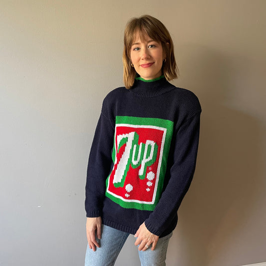 Vintage 7-Up Knit by Eagle's Eye (Size S/M)