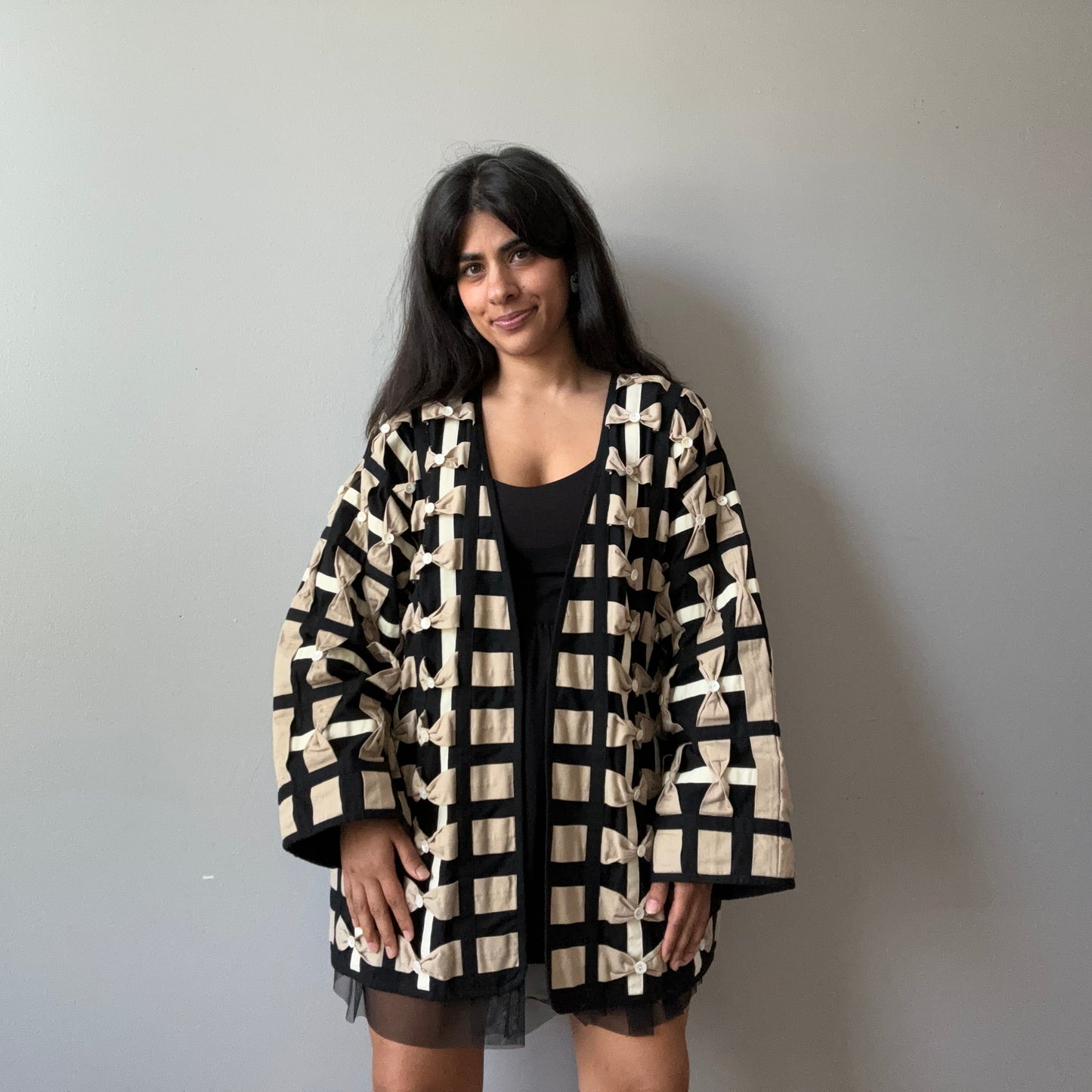 Woven Bow Jacket (L/XL)