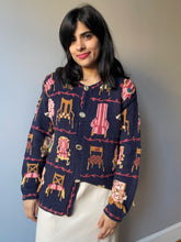 Load image into Gallery viewer, Adorable Vintage Chair Enthusiast Knit by Eagle&#39;s Eye (Size M)
