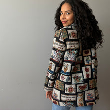 Load image into Gallery viewer, Cottage Core Patchwork Blazer (M)
