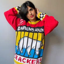Load image into Gallery viewer, Vintage Animal Cracker Sweater by Eagle&#39;s Eye (Size M)
