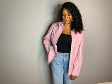 Load image into Gallery viewer, Vintage Pink Buttery Leather Jacket (Large/XL)
