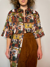 Load image into Gallery viewer, Vintage Smoker&#39;s Lounge Print Shirt (Men&#39;s Large)
