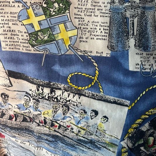 Vintage Nautical Long Sleeve Shirt (Men's XL)