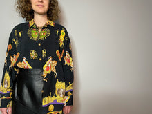 Load image into Gallery viewer, Vintage Medieval Print Button Up (Medium)
