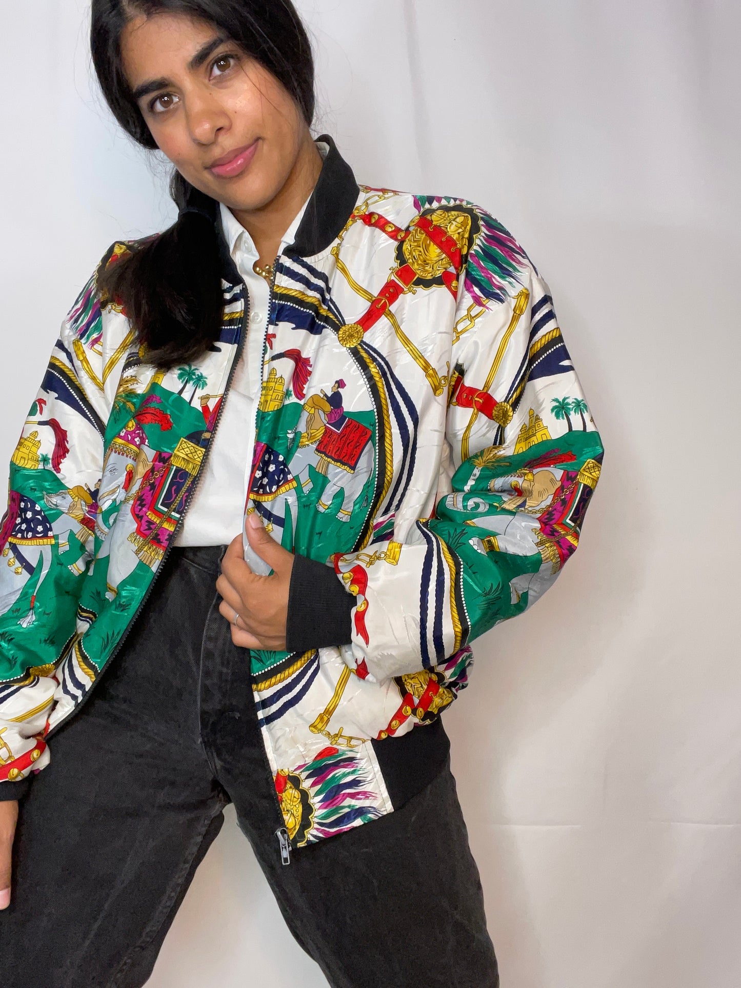 Rare 80s Maharaja Bomber (Medium)
