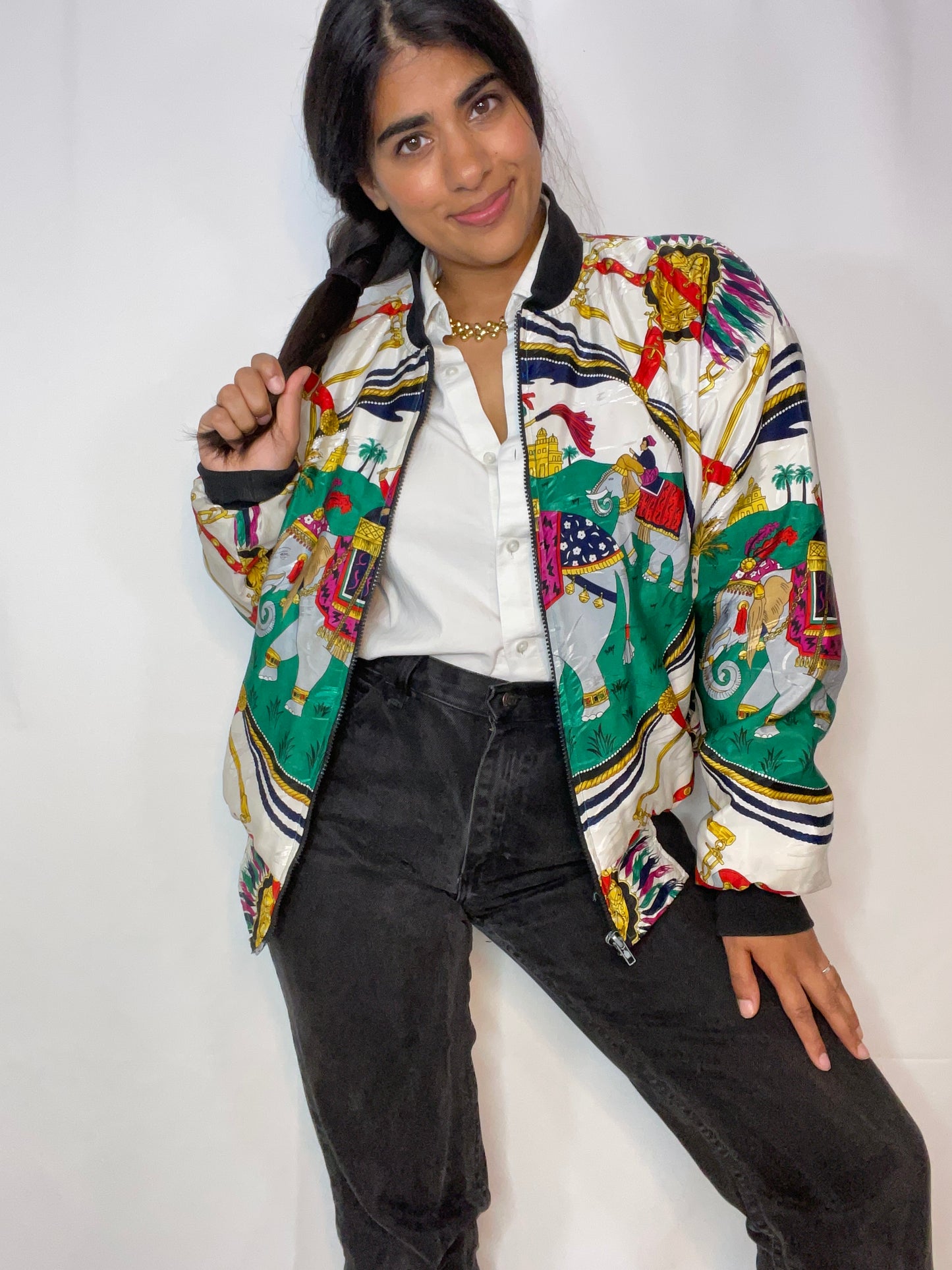 Rare 80s Maharaja Bomber (Medium)