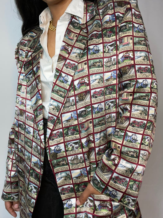 Rare 90s Real Estate Listing Blazer (L)