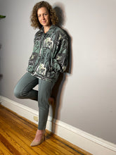 Load image into Gallery viewer, Vintage Silk Goddess Print Bomber (Large)
