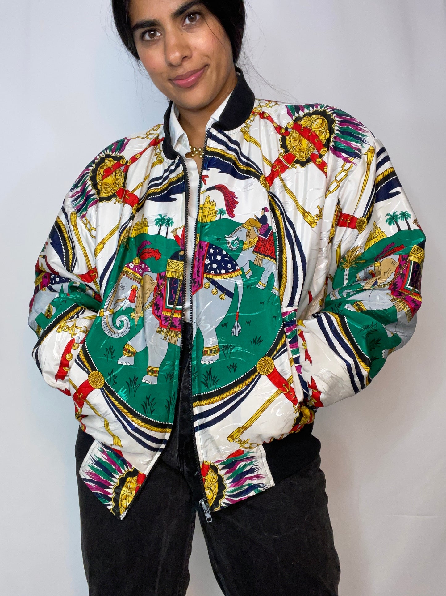 Rare 80s Maharaja Bomber (Medium)
