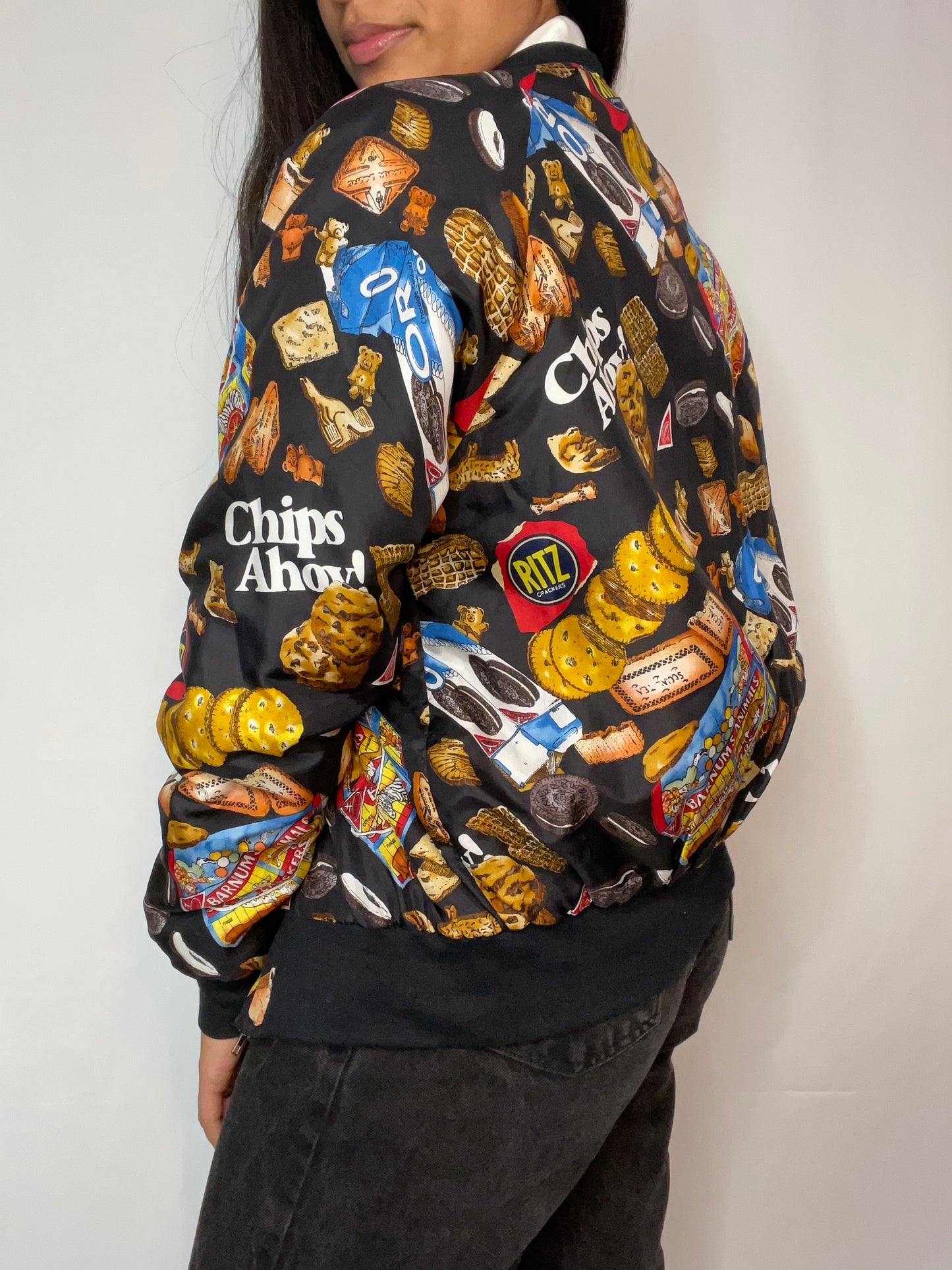 Rare Nabisco Themed Silk Bomber (L/XL)