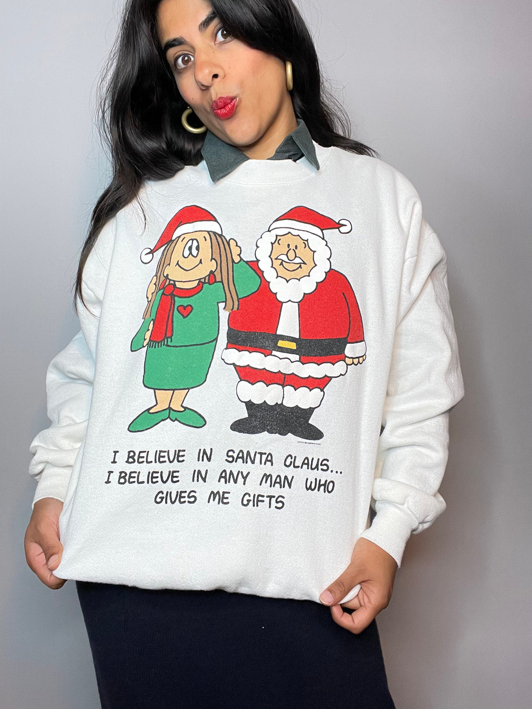 Cathy Christmas Sweatshirt - XL