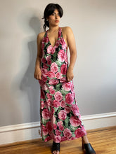 Load image into Gallery viewer, Vintage Floral Slip Dress (Medium)
