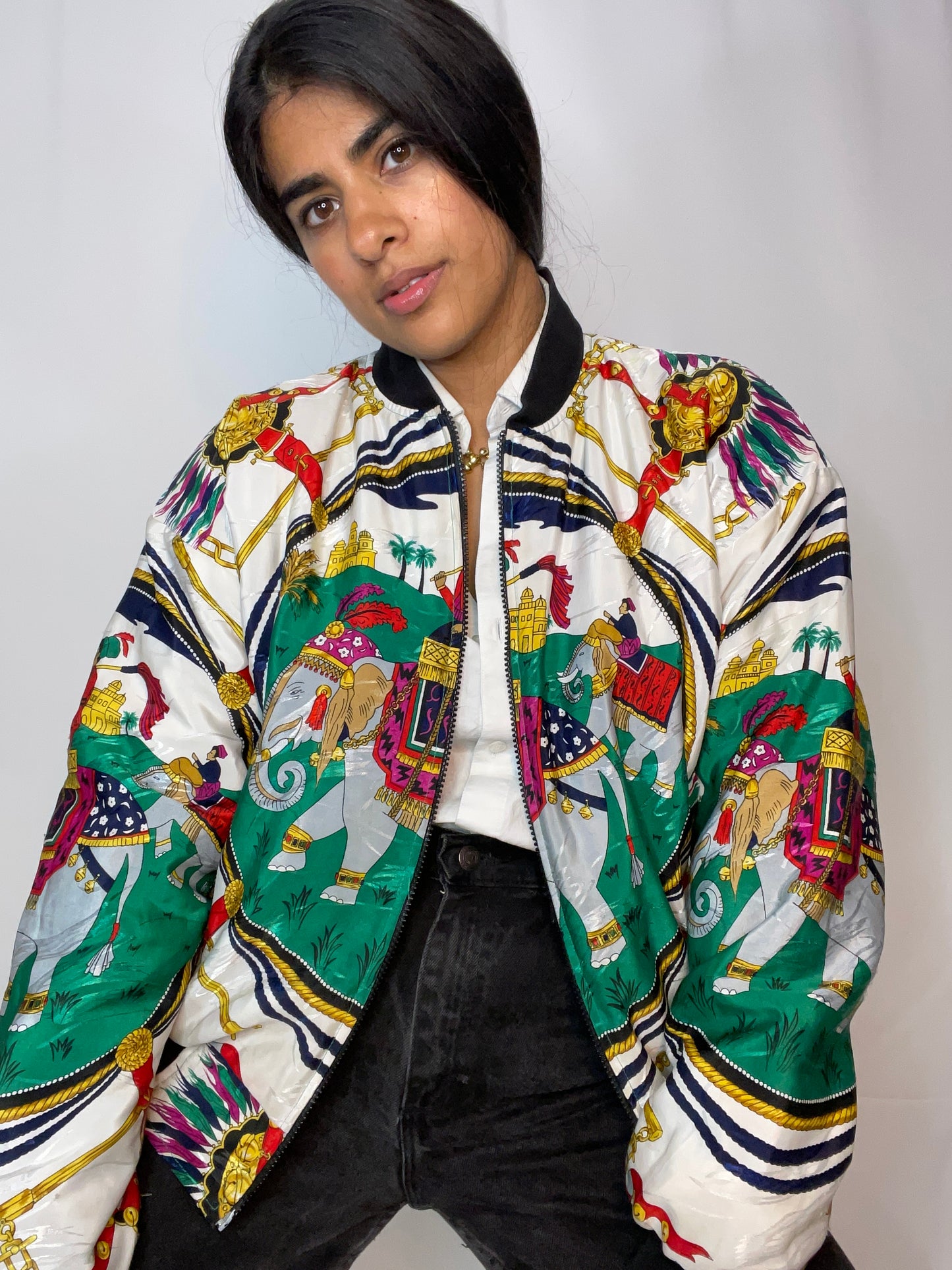 Rare 80s Maharaja Bomber (Medium)