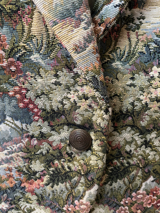 Rare Vintage Tapestry Garden Jacket (Large)